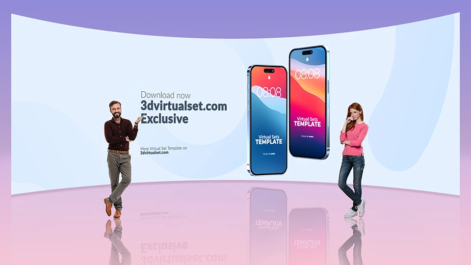 Virtual Set 151 for vMix virtual sets