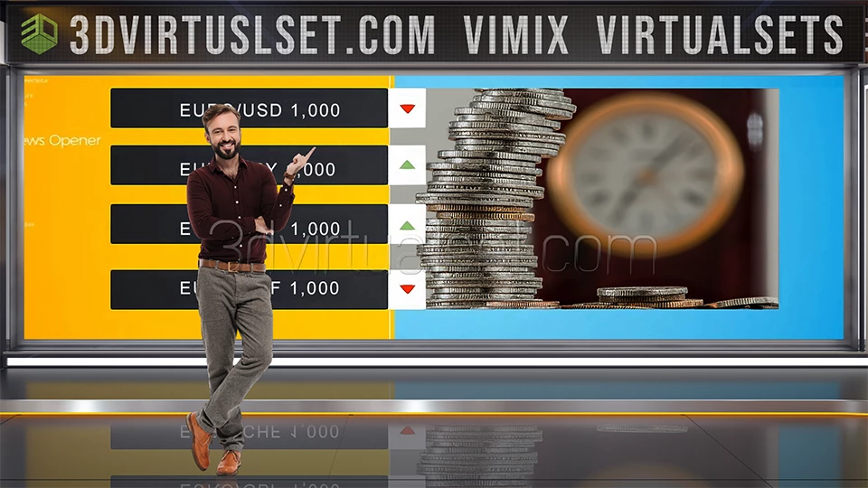 Virtual Set 127 For vMix Medium
