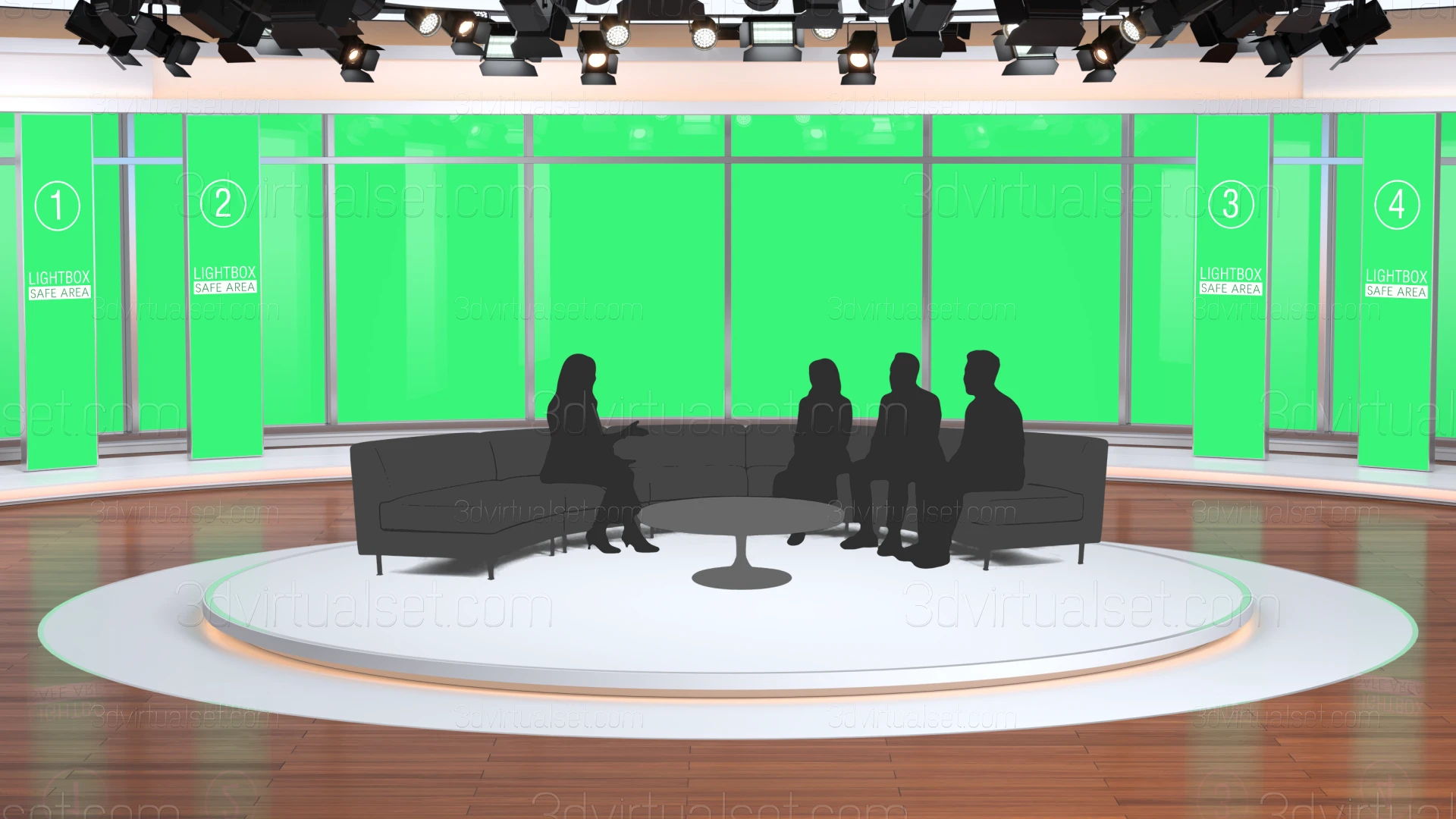 Virtual Set For vMix 141 | vMix Virtual Studio Sets Template